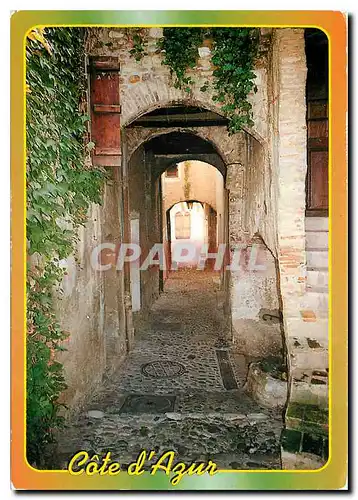 Cartes postales moderne Cote d'Azur French Riviera Haut de Cagnes Vieille rue