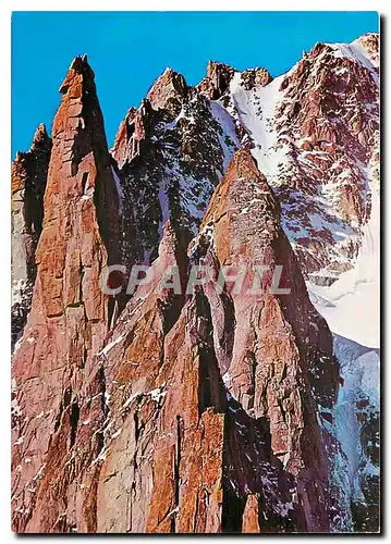 Cartes postales moderne Courmayeur AO Gran Capucin