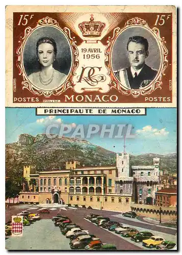 Cartes postales moderne Principaute de Monaco Palais du Prince