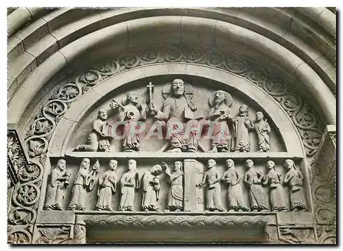 Cartes postales moderne Munster zu Bazel Tympanon an der Galluspforte