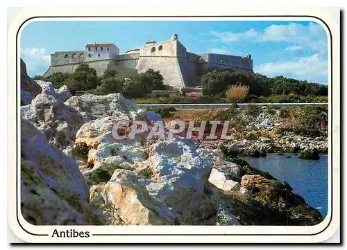 Moderne Karte Antibes Le Fort Carre