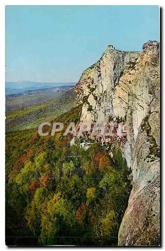 Moderne Karte La Sainte Baume Var La Grotte et le Saint Pilon