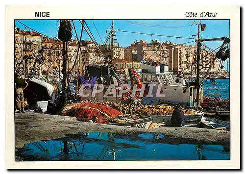 Cartes postales moderne Nice Le port des pecheurs