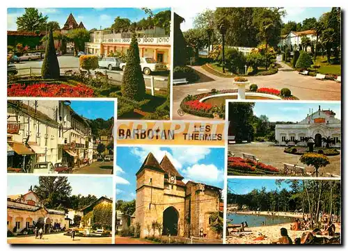 Cartes postales moderne Barbotan Les Thermes Gers L'eglise et les Bains Clairs
