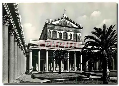 Cartes postales moderne Roma Basilique de St Paul