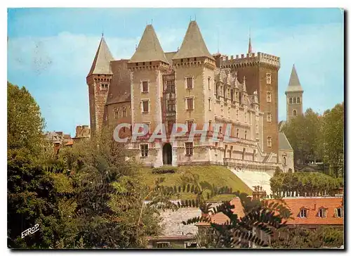 Cartes postales moderne Pau Le Chateau vu du Parc National