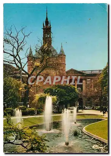 Cartes postales moderne Toulouse Hte Gar Le donjon du Capitole et son jardin