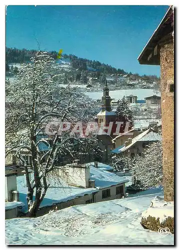 Cartes postales moderne Saint Gervais Haute Savoie Les pentes du Bettez depuis le Chateau