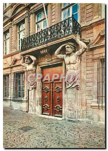 Cartes postales moderne Aix en Provence B du R Hotel de Maurel de Ponteves Les Atlantes