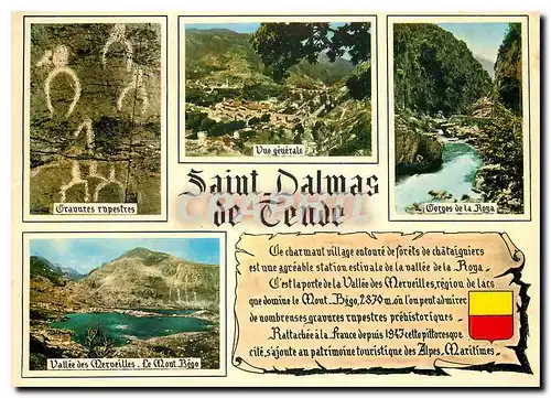 Cartes postales moderne Saint Dalmas de Tende Alpes Maritimes