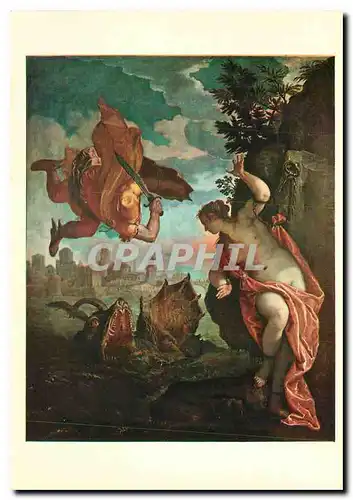 Cartes postales moderne Veronese Persee delivrant Andromede