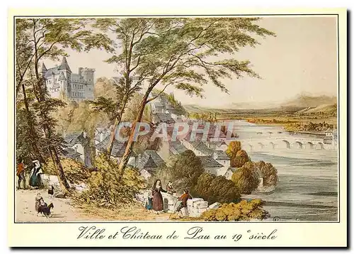 Cartes postales moderne Ville et Chateau de Pau