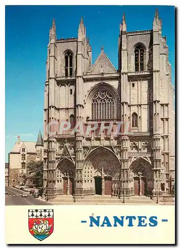 Cartes postales moderne Nantes La Cathedrale