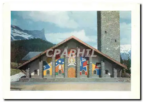 Cartes postales moderne Eglise ND De Toute Grace Plateau d'Assy Hte Savoie Mosaique