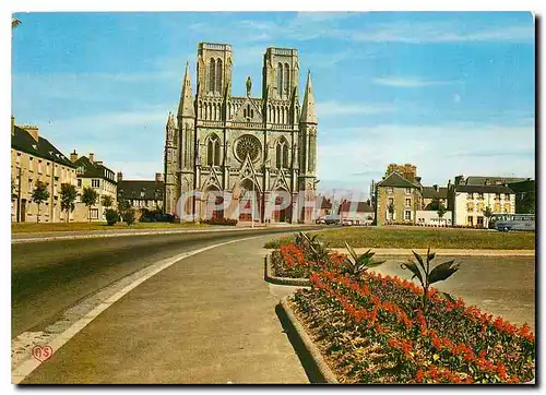 Cartes postales moderne Avranches Manche La Cathedrale