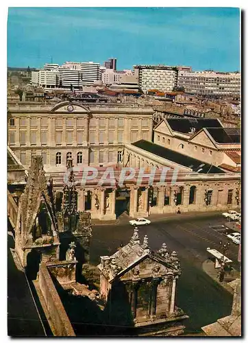 Cartes postales moderne Bordeaux Hotel de Ville Detail architecturaux de la Cathedrale Saint Andre