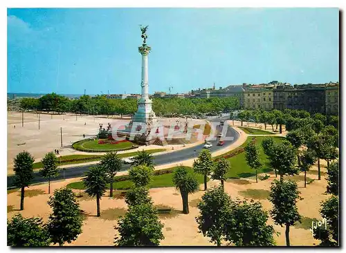 Cartes postales moderne Bordeaux Gironde Place des Quinconces et le Monument aux Girondins