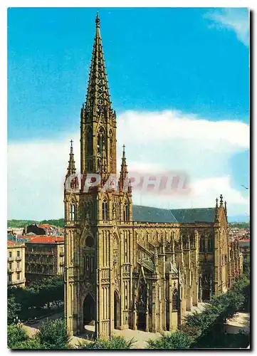 Cartes postales moderne San Sebastian La Cathedrale