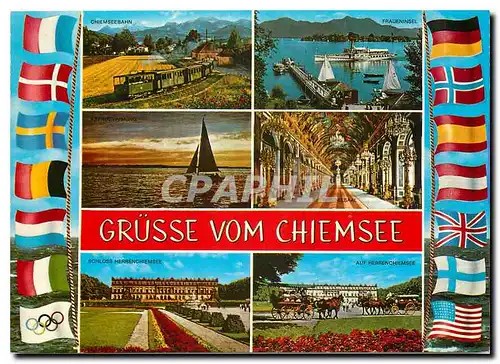 Cartes postales moderne Grusse Vom Chiemsee