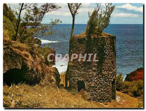 Moderne Karte La Reunion Manapany les Bains