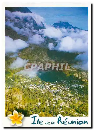 Cartes postales moderne Ile de la Reunion Vue sur Hell