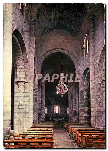 Moderne Karte Chamalieres sur Loire Haute Loire L'interieur de l'Eglise romane