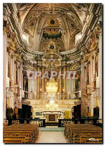 Cartes postales moderne Sospel Alp Mar Interieur de l'Eglise St Michel