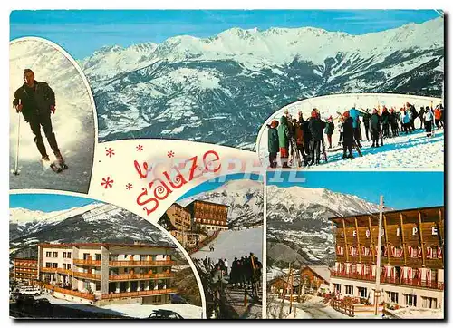 Moderne Karte Le Sauze Alpes de Haute Provence