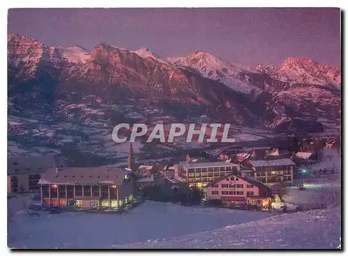 Cartes postales moderne St Leger les Melezes Ambiance nocturne