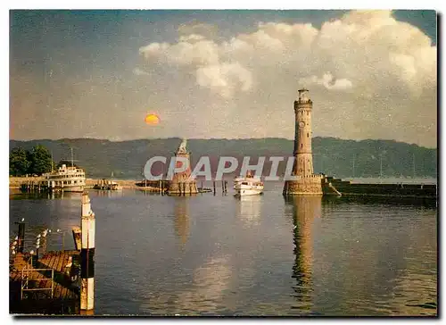 Cartes postales Lindau im Bodensee Hafeneinfohrt