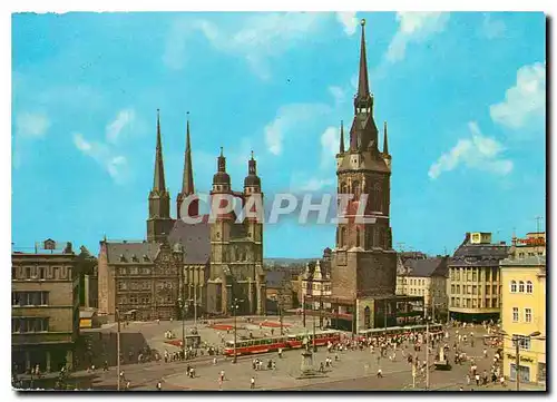 Cartes postales Halle Saale Marktplatz