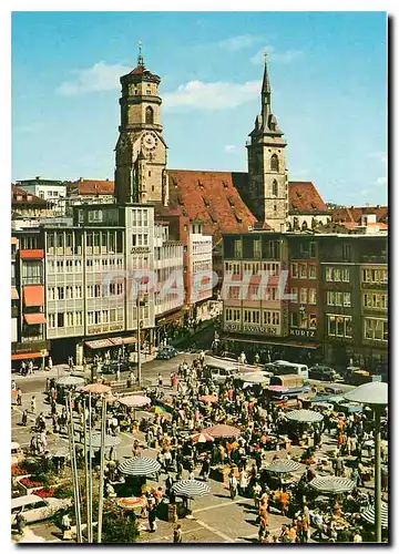 Cartes postales Stuttgart Marktplatz