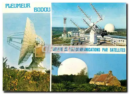 Cartes postales Pleumeur Bodou le centre de Telecommunications par satellites