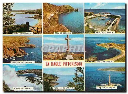 Cartes postales La Hague Pittoresque Anse Saint Martin