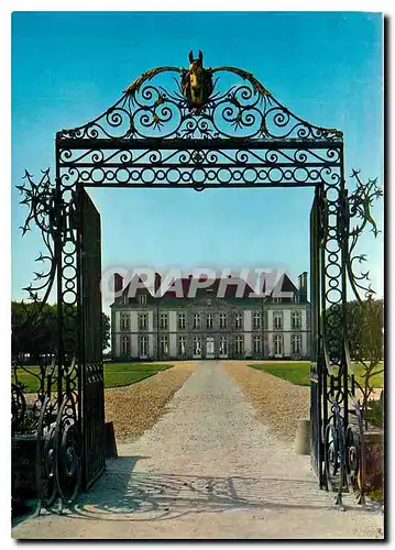 Cartes postales moderne Le Haras du Pin Orne La grille d'honneur