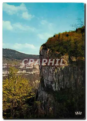 Cartes postales moderne Route de Combe Laval Le Grand a pic