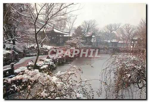 Cartes postales moderne Humble Administrator's Garden Suzhou China