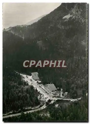 Moderne Karte Le Col de la Faucille Ain Vue aerienne