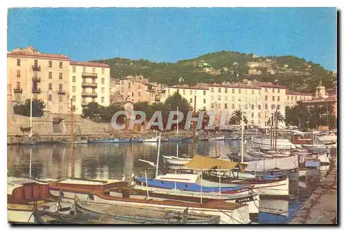 Moderne Karte Ajaccio Corse Le Port