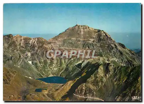 Cartes postales moderne Le lac d'Oncet et la route du Pic du Midi de Bigorre