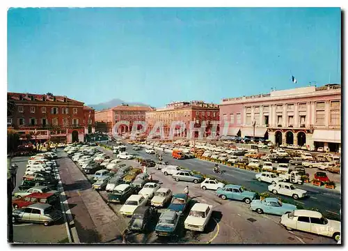 Cartes postales moderne Nice AM Vue d'ensemble de la place Massena