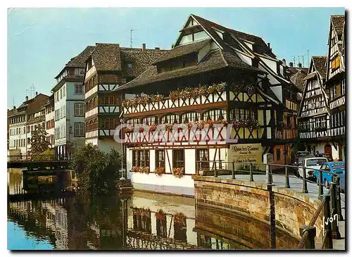 Moderne Karte Strasbourg Bas Rhin La Petite France