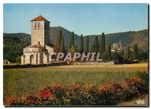 Moderne Karte Saint Bertrand de Comminges Haute Garonne L'Eglise Romane St Just de Valcabrere