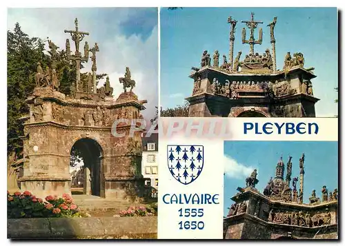 Cartes postales moderne Le Calvaire de Pleyben de 1555 1650