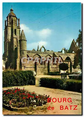 Moderne Karte Bourg de Batz La Chapelle Notre Dame du Murie
