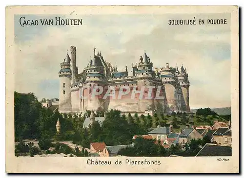 Cartes postales moderne Chateau de Pierrefonds Cacao Van Houten