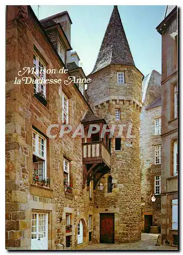 Cartes postales moderne Saint Malo Ille et Villaine La Maison de la Duchesse Anne