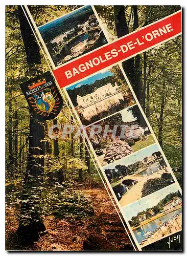 Cartes postales moderne Bagnoles de l'Orne Orne Vue generale du Lac