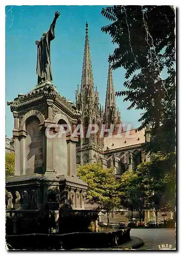 Moderne Karte Clermont Ferrand Puy de DOme Capitale de l'Auvergne