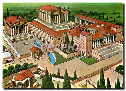 Cartes postales moderne Lebanon Reconstitution des Temples